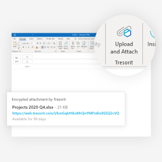 Tresorit for Outlook 2.0